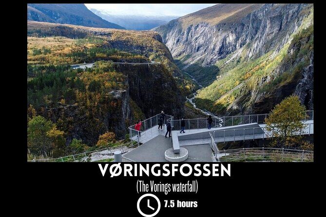 Private day tour to the Vorings Waterfall— Norway's most visited - The Big Moment: Voringfossen’s 180-Meter Drop
