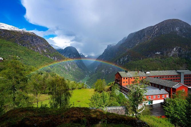 PRIVATE GUIDED TOUR: Norway's Highlights–Viking Special, 11 h - The Nærøyfjord cruise is the big fork in the road