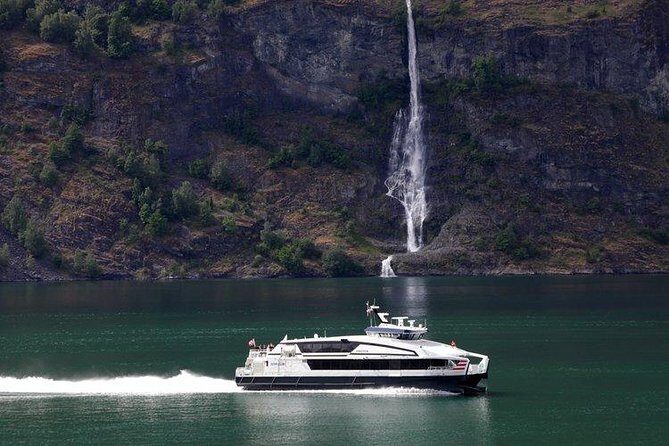 Private tour - Viking Village, Nærøyfjord Cruise & Flåm Railway - Myrdal Station and the Bergen Line ride back toward Voss