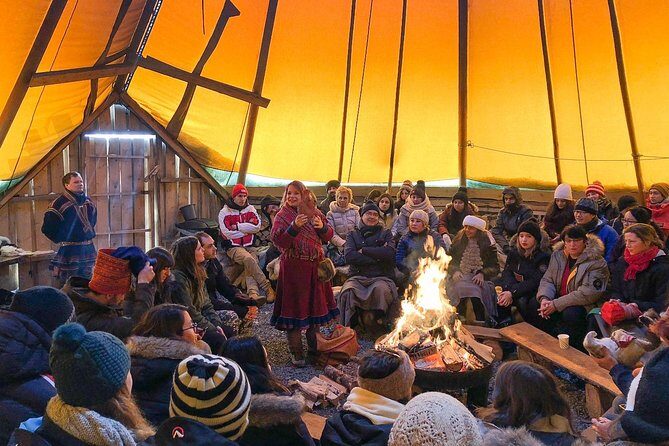 Reindeer Feeding and Sami Culture Including Lunch from Tromso - The Lavvu Warming Tent: Joik, Stories, and Daniel’s Q&A