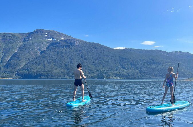 Renting SUP boards (paddle boards) - What You Get: Life Jackets and a Waterproof Bag