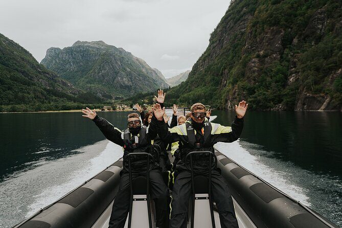 Scenic Hardangerfjord & Fyksesund RIB adventure from Norheimsund - From Kaien 28 to your first blast of Hardangerfjord speed