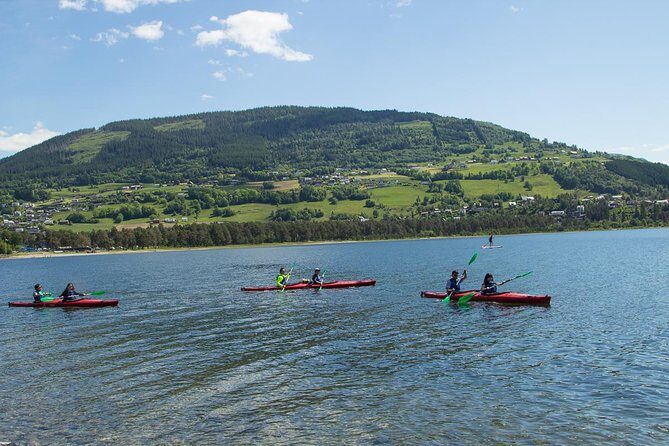 Sea Kayaking Rental - Paddling session: a calm Norwegian lake outing with fjord-country vibes