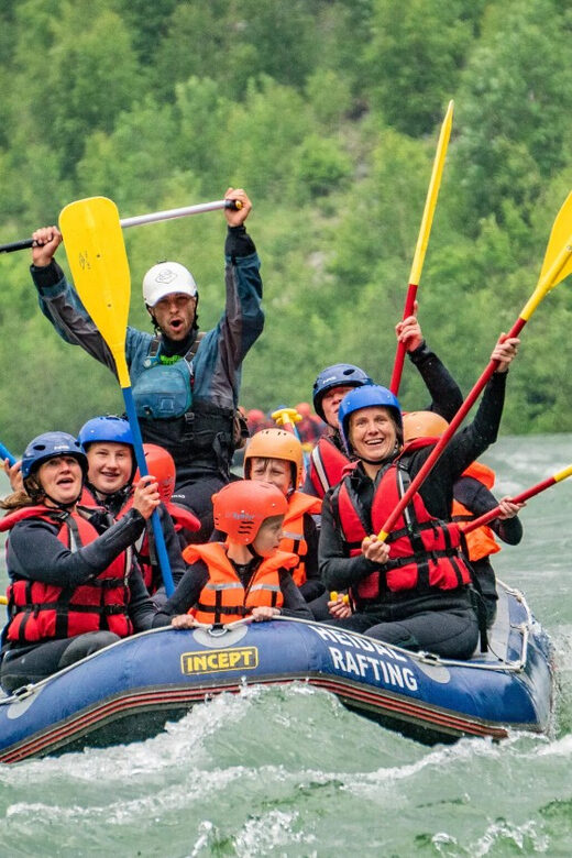 Sjoa: Rafting Adventure for Families - Gear Up With Wetsuits, Water Shoes, Helmets, and Life Jackets