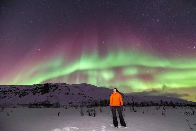 Small Group Tromsø: Northern Lights Chase with Photos and Dinner - The guide-photographer: how you go from seeing aurora to photographing it