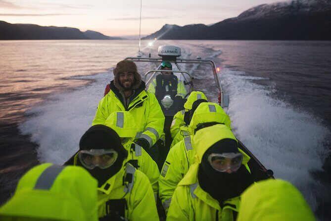 Small Group Whale Watching by RIB - RIB Speed and Fjord Time: What 3.5 Hours Works Out To