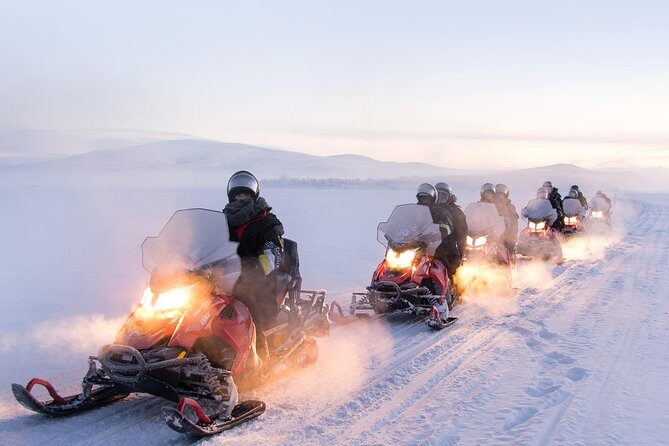 Snowmobile Adventure to 3-Country Border - Tromsø to Kilpisjärvi: the long ride that frames the day
