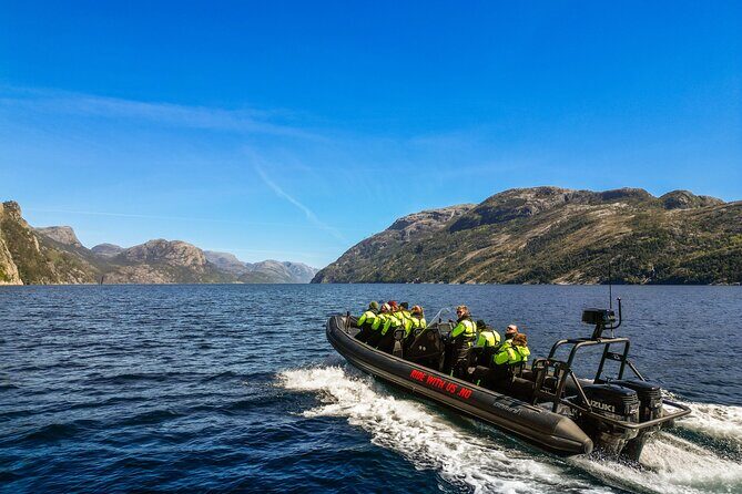 Stavanger Boat Tour with Pulpit Rock, Waterfalls and Goats - Pulpit Rock from the Sea: The Stop That Feels Like a Movie Scene