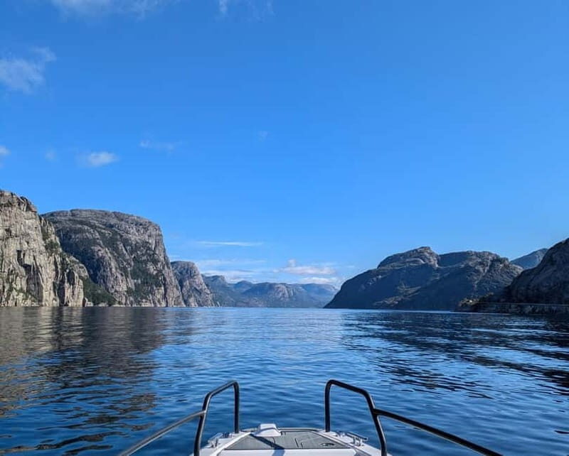 Stavanger: Guided Lysefjord Cruise to Pulpit Rock - Vagabond’s Cave: where story meets real coastline shape