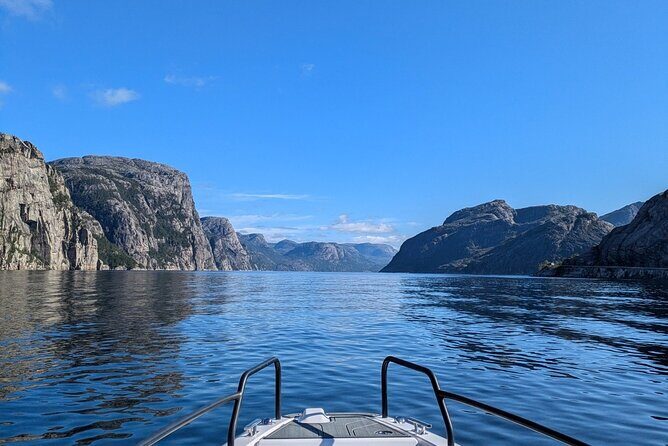Stavanger: Guided Lysefjord Safari on Speedboat - Hengjanefossen Whiskey Falls: What It’s Like Up Close
