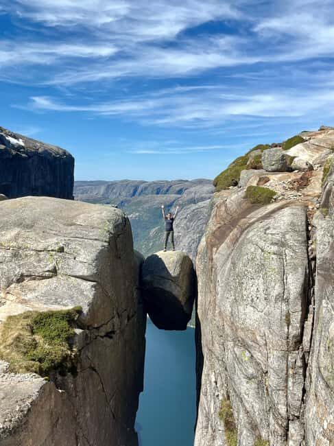 Stavanger: Kjerag Hike with Guide and Transportation - Kjeragbolten: what you’ll feel standing by the edge