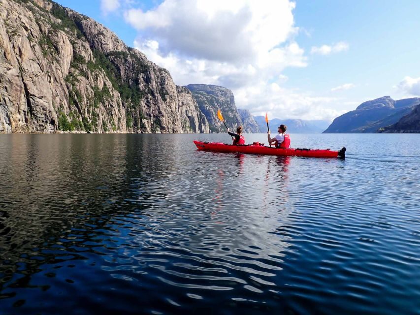 Stavanger: Lysefjord Kayak Safari (Waterfalls & Pulpit Rock) - Key moments that make this tour worth it