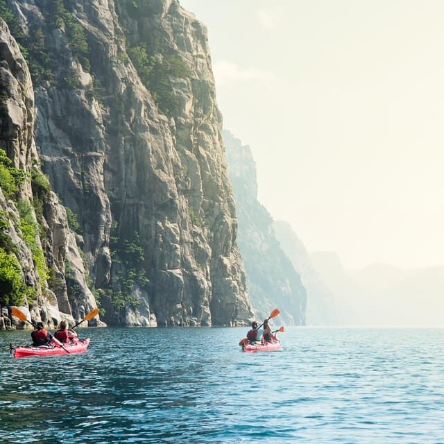 Stavanger: Lysefjord Kayak Safari (Waterfalls & Pulpit Rock) - Price and value: does $291 make sense here?