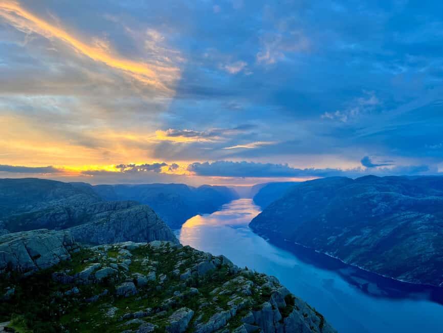 Stavanger/Sandnes: Preikestolen Guided Hidden Nature Hike - Neverdalsfjellet Views: The Fjord, Stavanger, and Preikestolen From Above