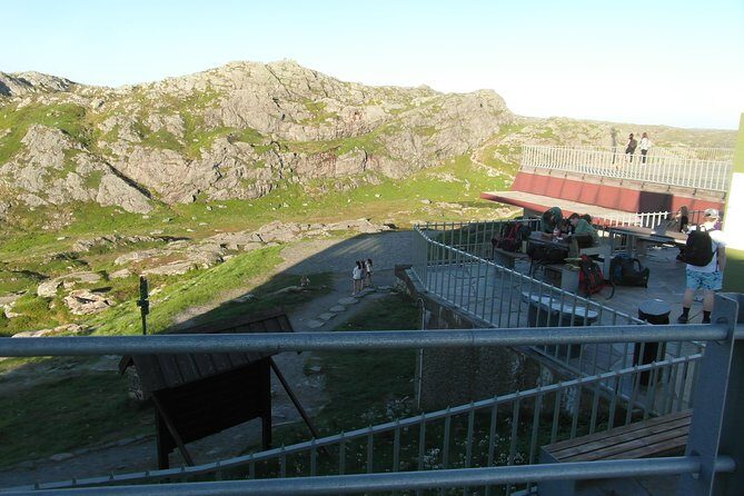 Three-summit hike in Bergen - Floyen: the start viewpoint with trolls, pastries, and North Sea air