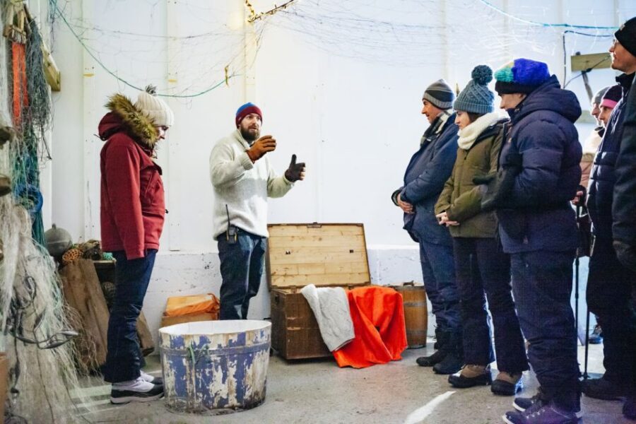 Tromsø: Arctic Fjord Cruise With Stop On Land At Fish Racks - Rya: food tasting and a land-stop rhythm that makes it feel local