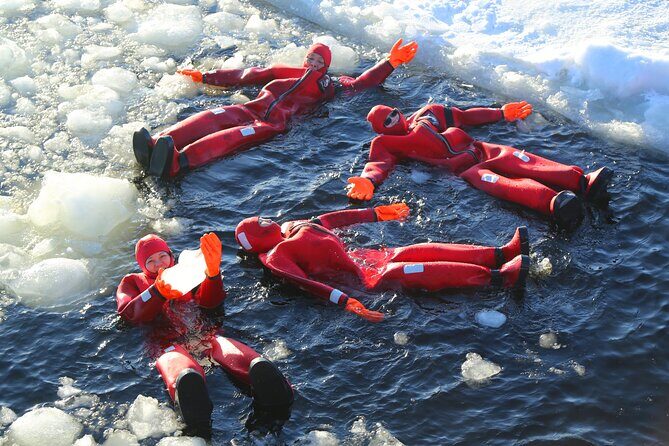 Tromso Arctic Fjord Floating - The Meeting Point: Getting Started at Magic Ice Bar Tromsø