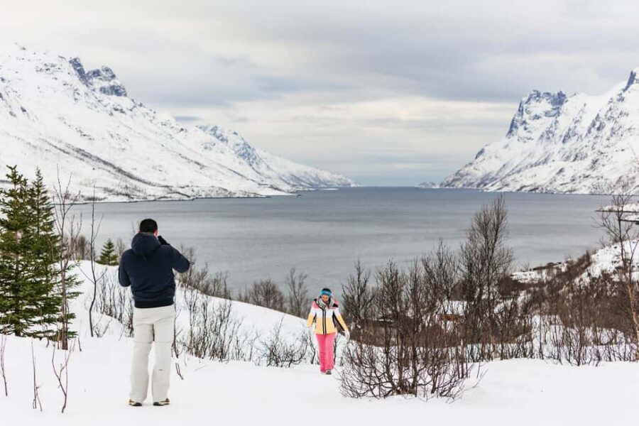 Tromsø: Arctic Landscape and Fjord Tour with Snacks - Håkøyvegen 20 and Fjordvegen 1156: Snowy Valleys, Frozen Lakes, and Quick Exits