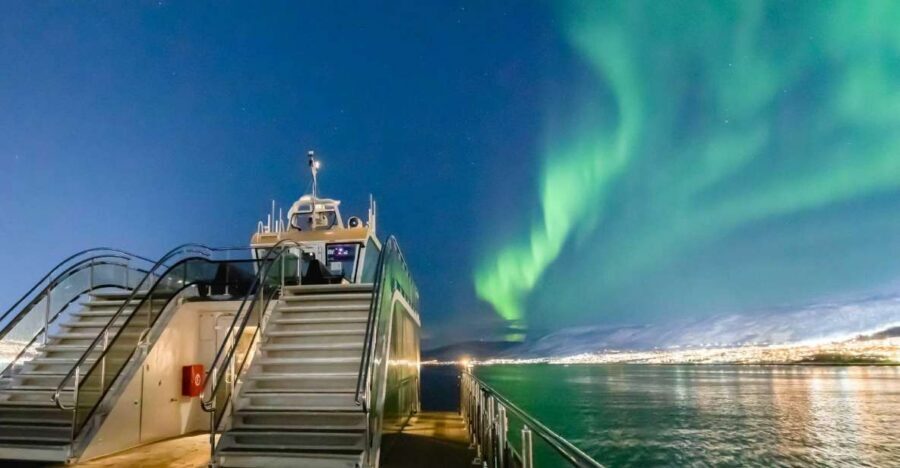 Tromsø: Aurora Dinner Cruise by Hybrid-Electric Catamaran - A silent hybrid-electric boat is the real star in Tromsø