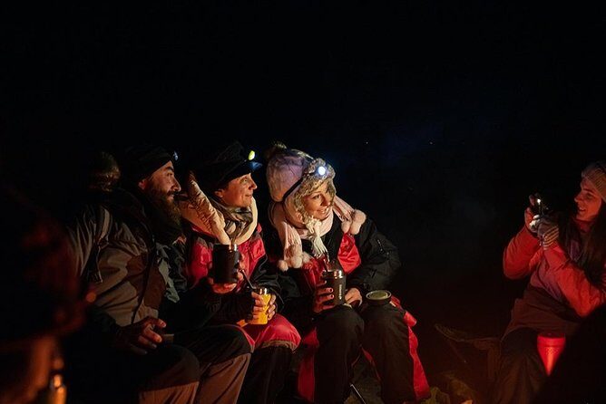 Tromso Aurora Hunt with Bonfire, Soup, Winter Gear & Transfers - What You Learn at the Camp (Science + Photo Guidance)