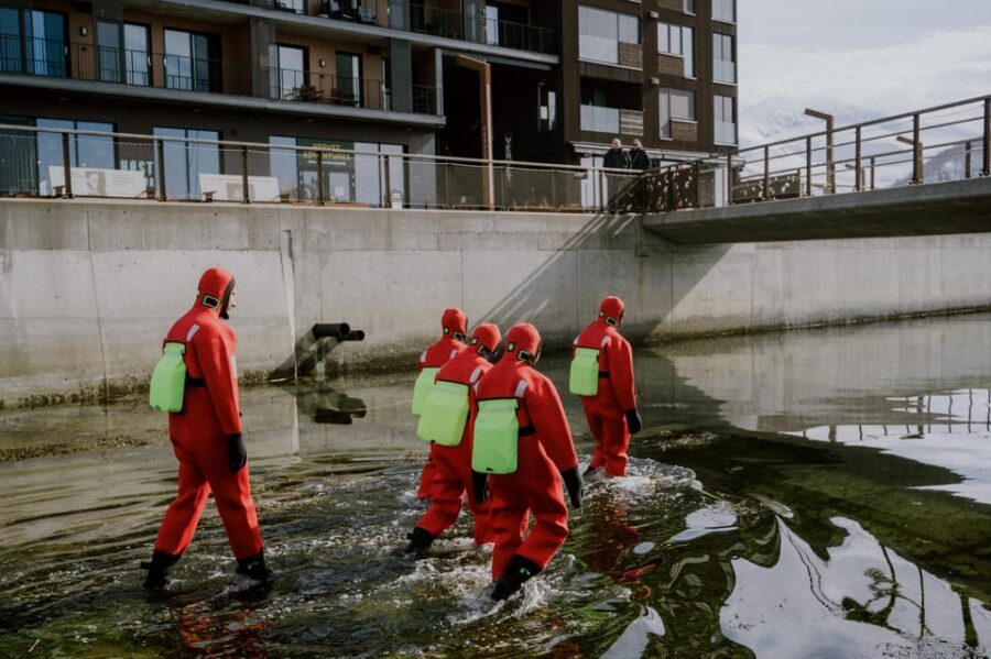 Tromsø city center Urban Floating experience - The first 15 minutes: safety briefing that actually prepares you