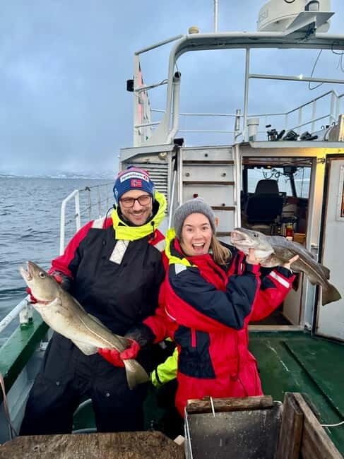 Tromso fishing Sea Safari - Tromsø Fjords on a yacht: how the fishing portion really plays out