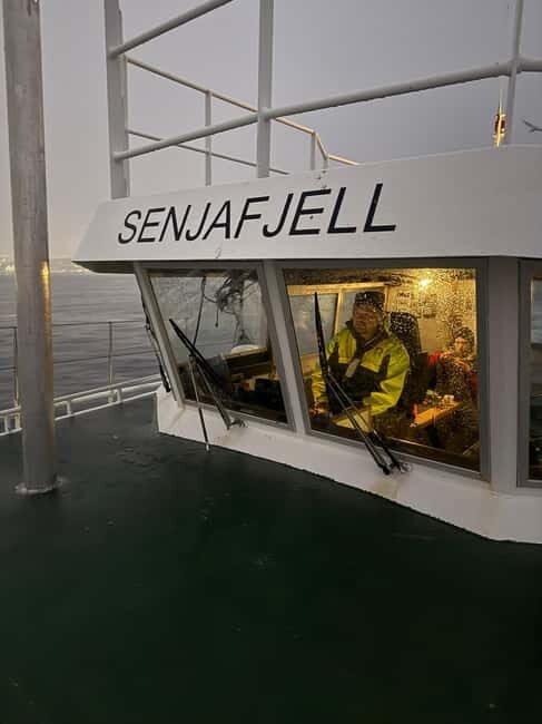 Tromso fishing Sea Safari - Rain, cold, and comfort: how to prepare for Tromsø water time