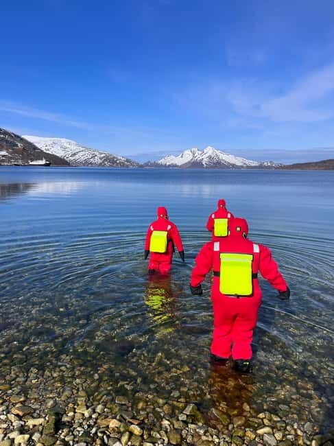 Tromsø: Fjord and Floating Safari, Arctic Floating - Kvaløya: Suit Fitting, Safety Basics, and Your Floating Window