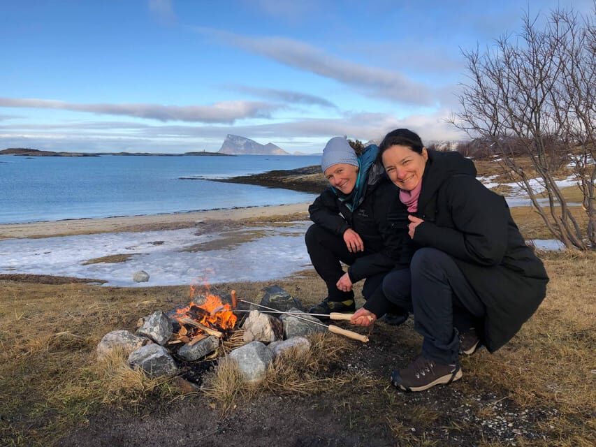 Tromsø: Fjords & Beaches Tour with campfire and Arctic food - Arctic Food, Chai vs. Hot Drinks, and the Campfire Moment