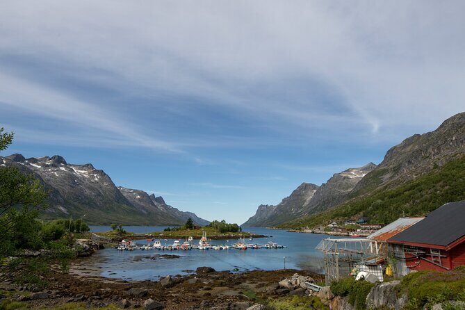Tromso fjords road trip with fire in grill cabin by the beach. - The grill cabin fire by the beach: comfort that keeps the trip moving