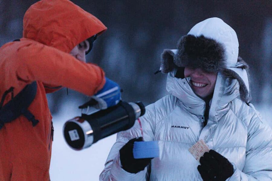 Tromsø: Learn to Ski - Developed With Local Olympic Champion - The second stop in Tromsø: progress on prepared tracks