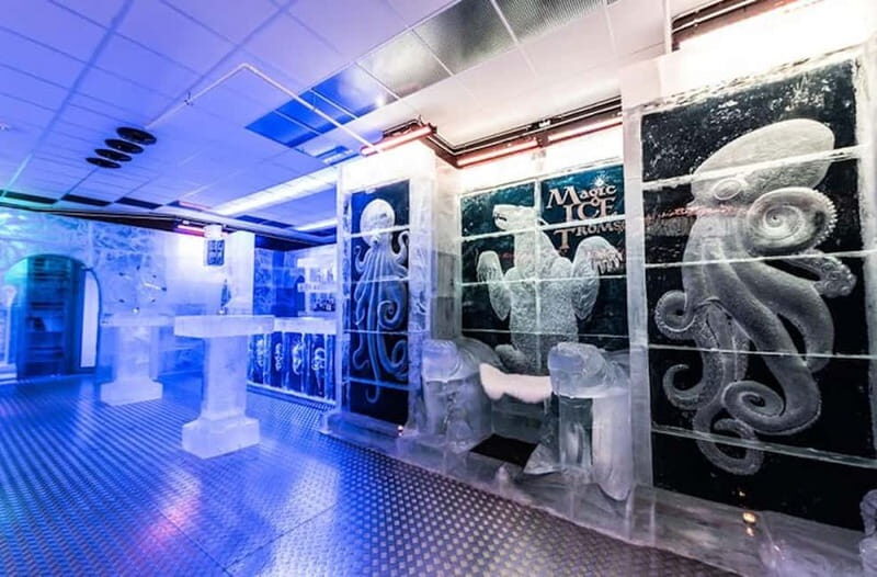Tromsø: Magic Ice Bar Entrance and Welcome Drink - How long it takes, and why the small size can be a plus