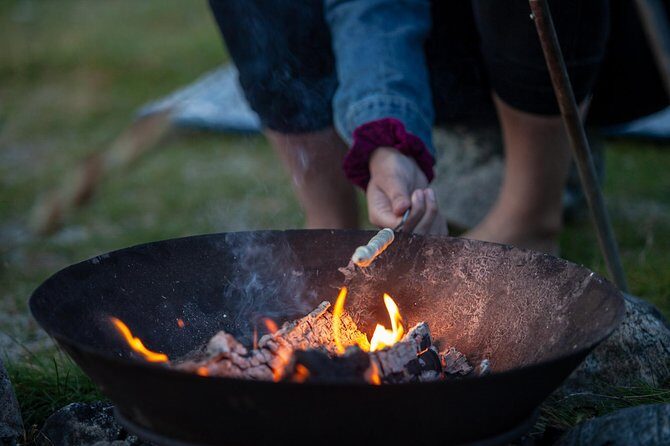 Tromsø: Midnight Sun with Campfire with Wandering Owl - How the Timing Feels (4 to 5 Hours, No Big Swings)