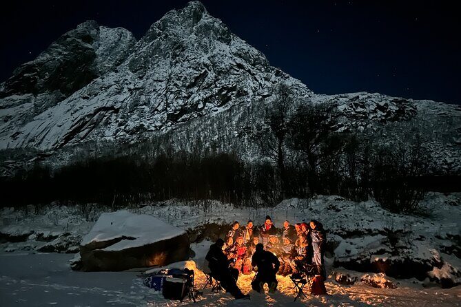 Tromsø: Northern Lights by Minibus - Free Photos and Warm Dinner - The Photo Part: Free Pictures and Portraits With the Aurora