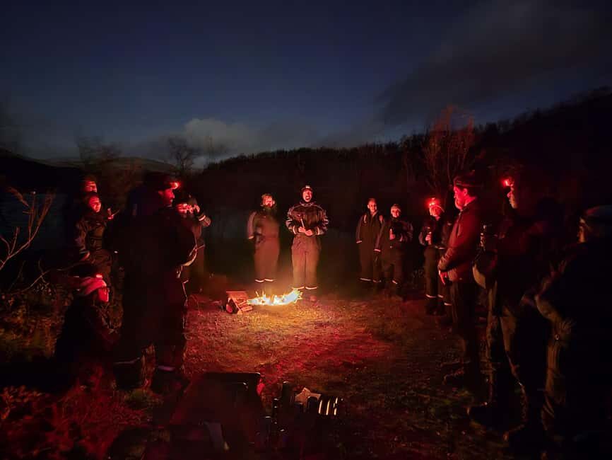 Tromsø: Northern Lights Tour in Glass Minibus with Dinner - From Tromsø centre to your first chase: what the opening feels like