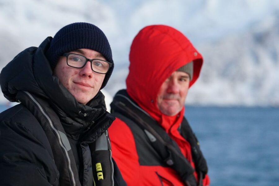 Tromso: Sightseeing Cruise by Catamaran with Snacks & Drinks - Stepping Aboard Arctic Eagle Right by Scandic Ishavshotell