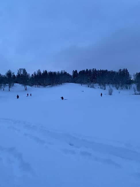 Tromsø: Sledding, Toboggan, Mini Skiing, Lasso & Arctic Fun - Reindeer-hide warmth, hot drinks, and that campfire pause