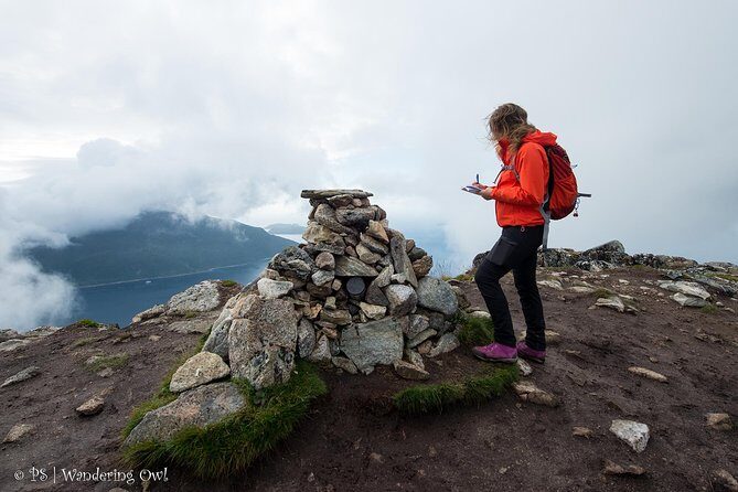 Tromsø: Summer Day Hike with Wandering Owl - What You Really Get on the Route: Seats, Poles, and Break-Time Comfort