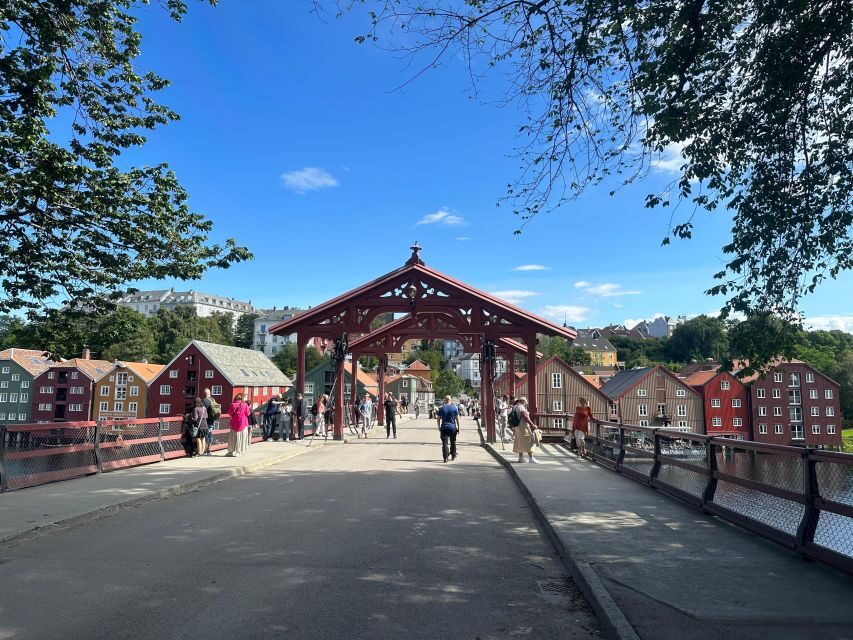 Trondheim: City Bus Tour - City Center Pass-By: Hotel Britannia, Stiftsgården, and Royal Trondheim