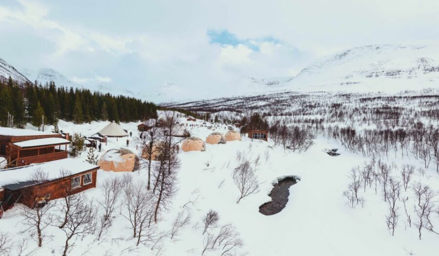 True Locals of the Arctic: Reindeer Sledding at Camp Tamok - The Minibus Transfer: Why It Feels More Remote Than “Just a Tour”