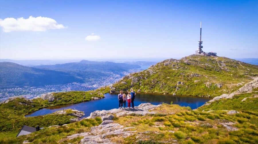 Ulriken Bergen: Enjoy a 3-course lunch with panoramic views - Views before and after lunch: how Ulriken changes the whole Bergen picture