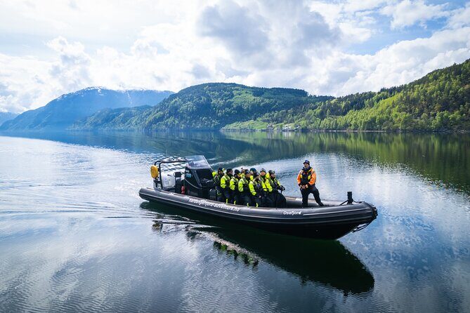 Ulvik scenic RIB adventure to Osafjord a Hardangerfjord branch - Meeting point at Promenaden 3: keep it simple