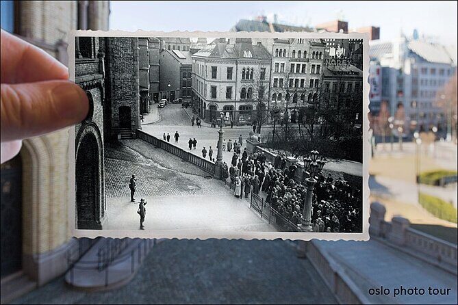 Unknown war. Oslo and Norway during 1940-45 - Karl Johans Gate and the Norwegian Parliament: the occupation story in civic space