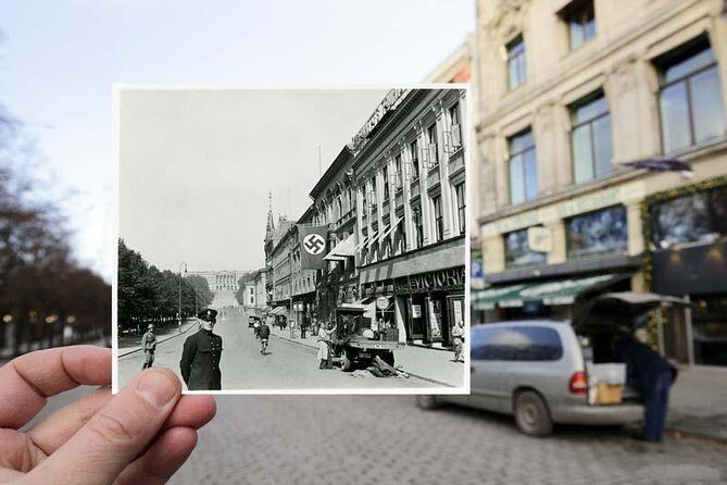 Unknown war. Oslo and Norway during 1940-45 - Stortorvet Kebab market square: WWII facts without forgetting public life