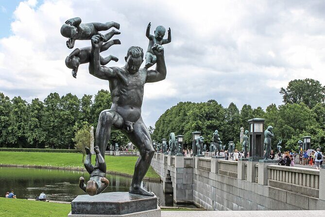 Visit the Instaworthy Spots of Oslo's Vigeland Park with a Local - Akrobaten Pedestrian Bridge, She Lies, Old Aker Church, and Opera House viewpoints