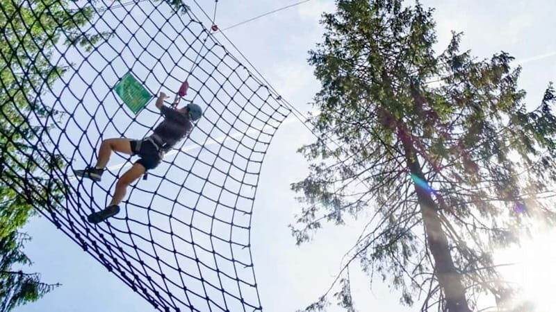 Voss High Rope & Zipline Park - Finding the park north of Voss via Tvindefossen