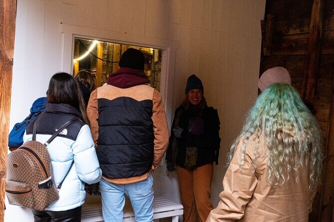 Walking Tour in Bergen of the Past and Present - Skostredet food street and the fish market finish