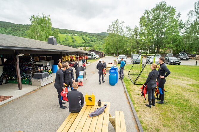 White Water Rafting in Sjoa, Short Trip - Meeting at Heidalsvegen and Getting Organized Fast